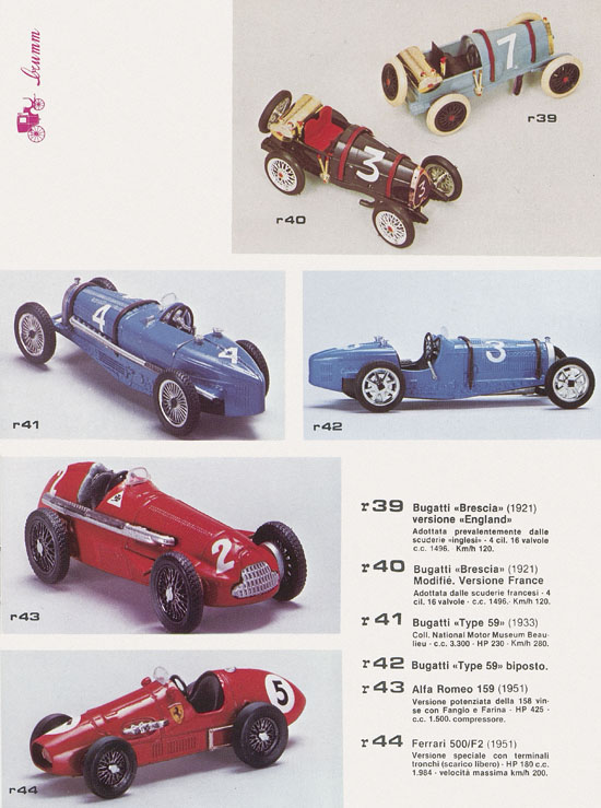 Brumm Katalog catalogo 1984