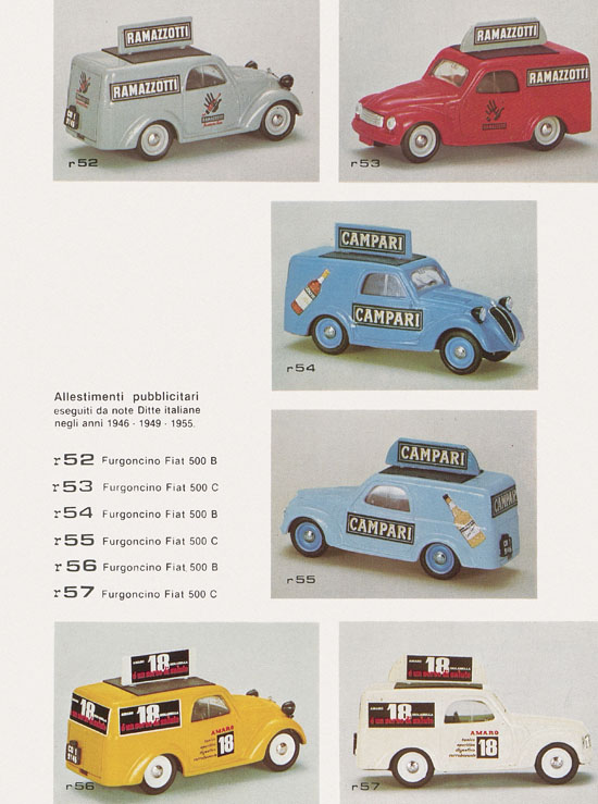 Brumm Katalog catalogo 1984