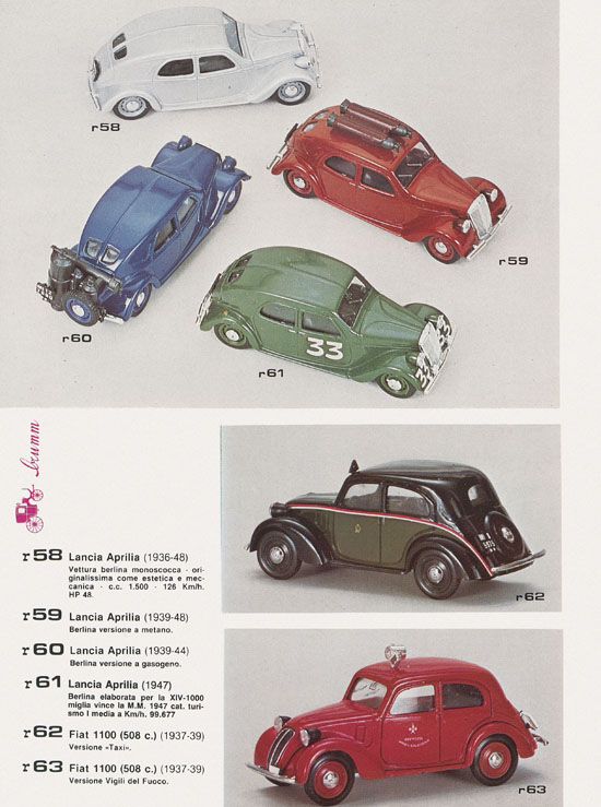 Brumm Katalog catalogo 1984