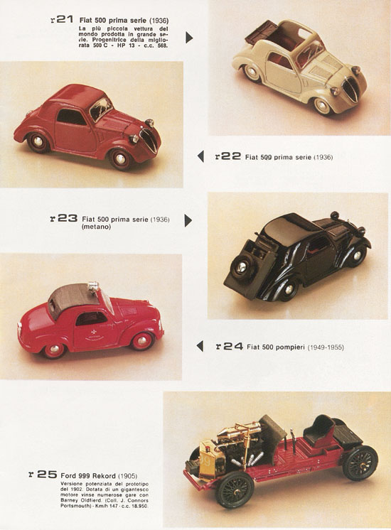 Brumm Katalog Catalogo 1980