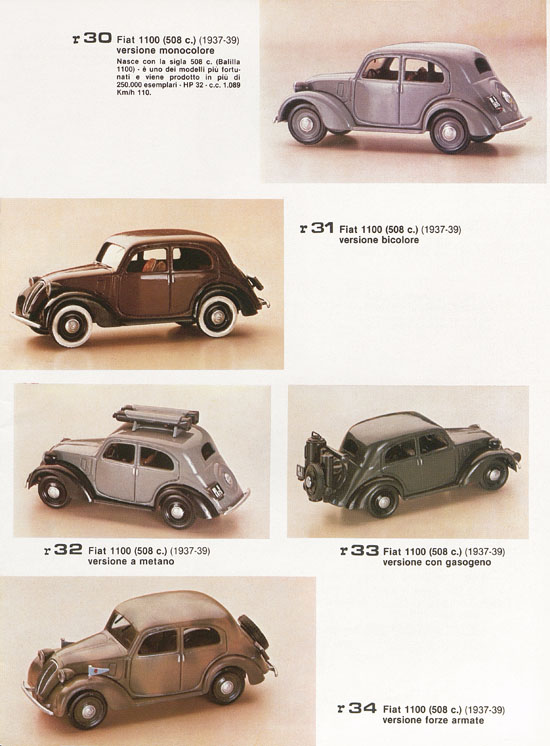 Brumm Katalog Catalogo 1980