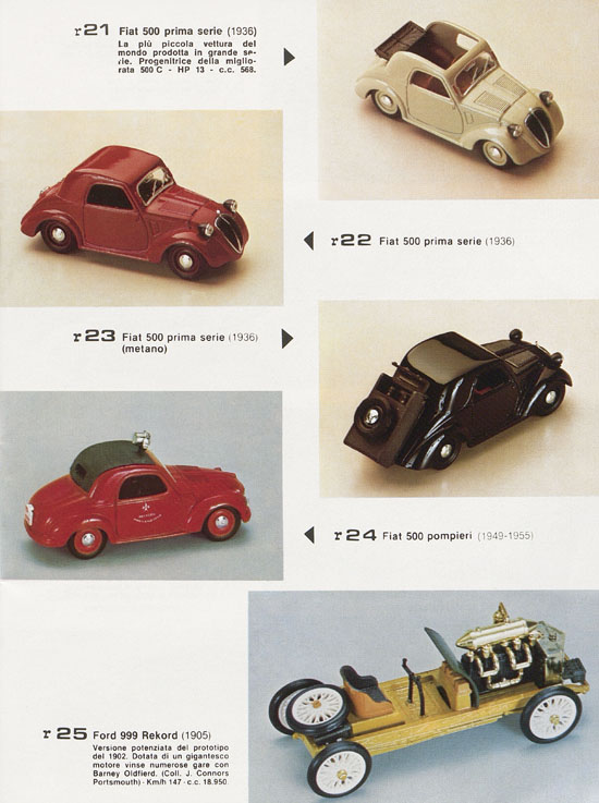 Brumm Katalog Catalogo 1981