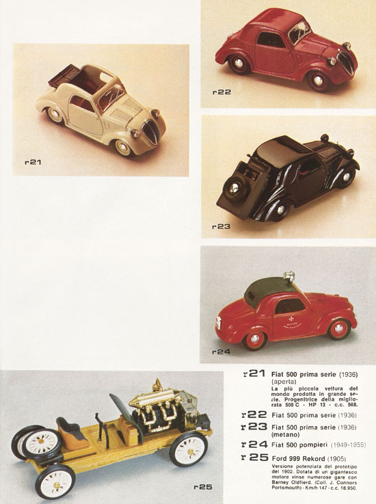 Brumm Katalog Catalogo 1982