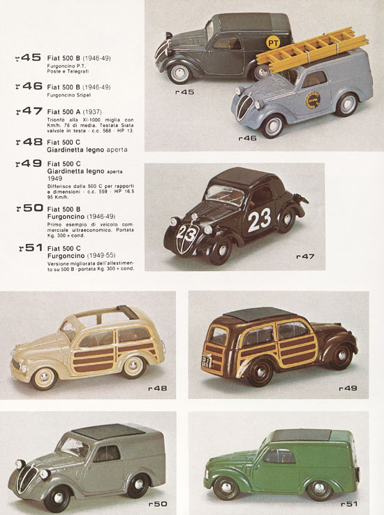 Brumm Katalog Catalogo 1983