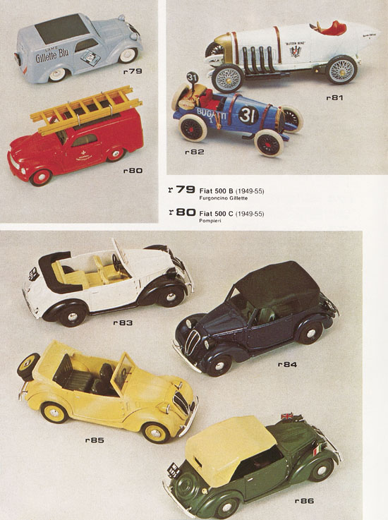 Brumm Katalog Catalogo 1983