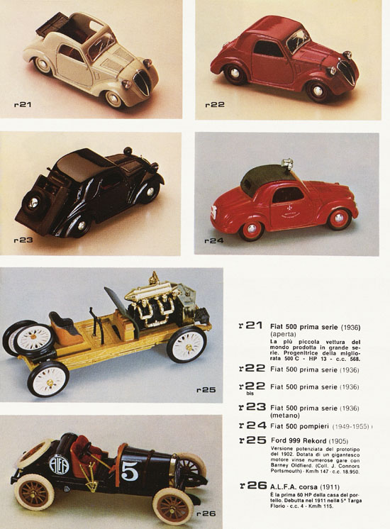 Brumm Katalog catalogo 1988