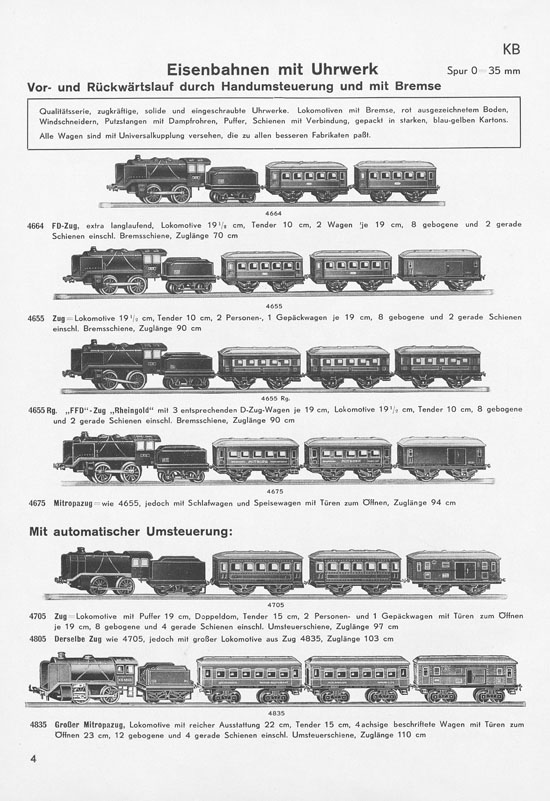 Karl Bub Spielwarenfabrik Nürnberg Katalog 1935