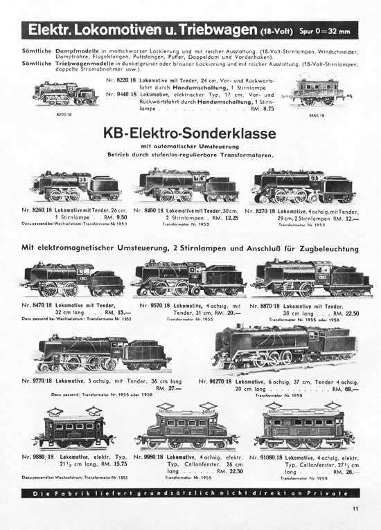 Karl Bub Spielwarenfabrik Nürnberg Katalog 1939