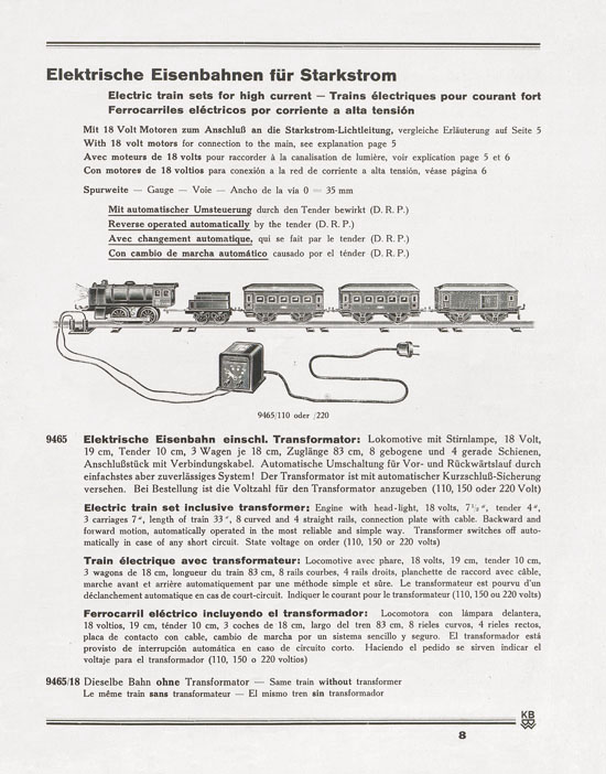 Karl Bub Spielwarenfabrik Nürnberg Katalog 1933