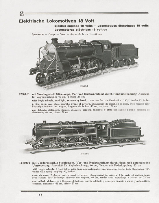 Karl Bub Spielwarenfabrik Nürnberg Katalog 1933