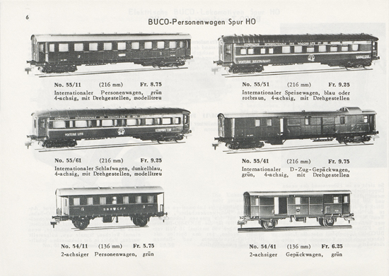 Buco Katalog 1955-1956