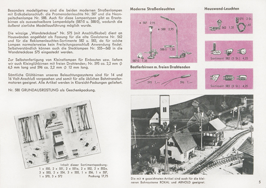 Busch Modelle Katalog 1962-1963