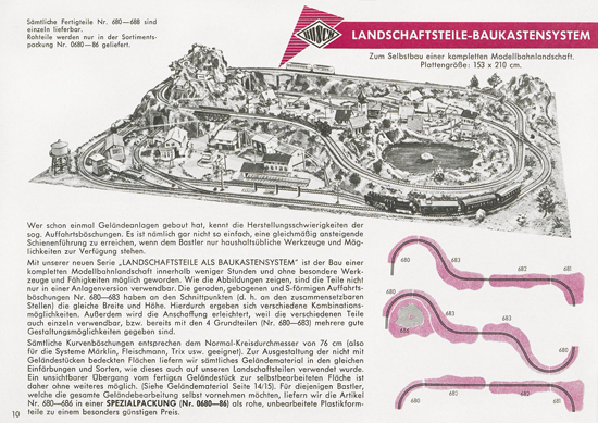 Busch Modelle Katalog 1962-1963