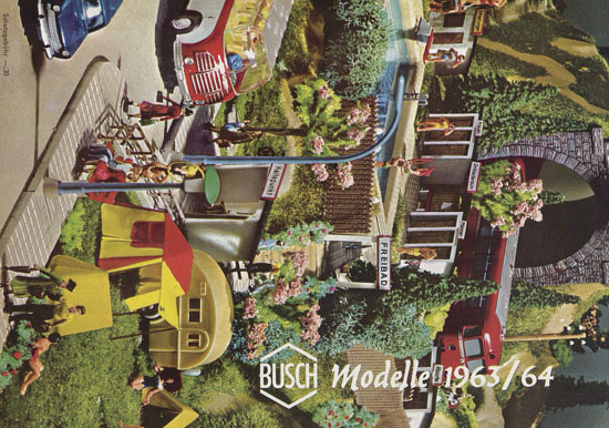 Busch Modelle Katalog 1963-1964