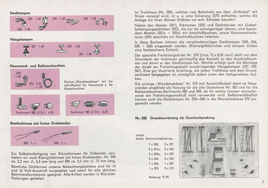 Busch Modelle Katalog 1963-1964