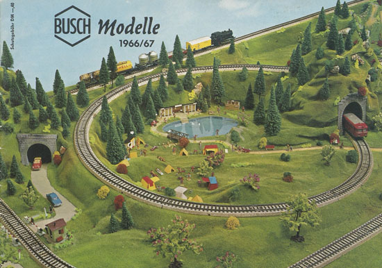 Busch Modelle Katalog 1966-1967