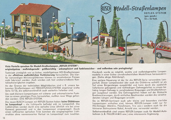 Busch Modelle Katalog 1966-1967