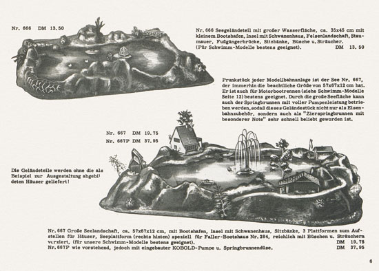 Busch Modell-Katalog 1960-1961