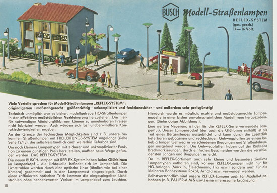 Busch Modelle Katalog 1965-1966