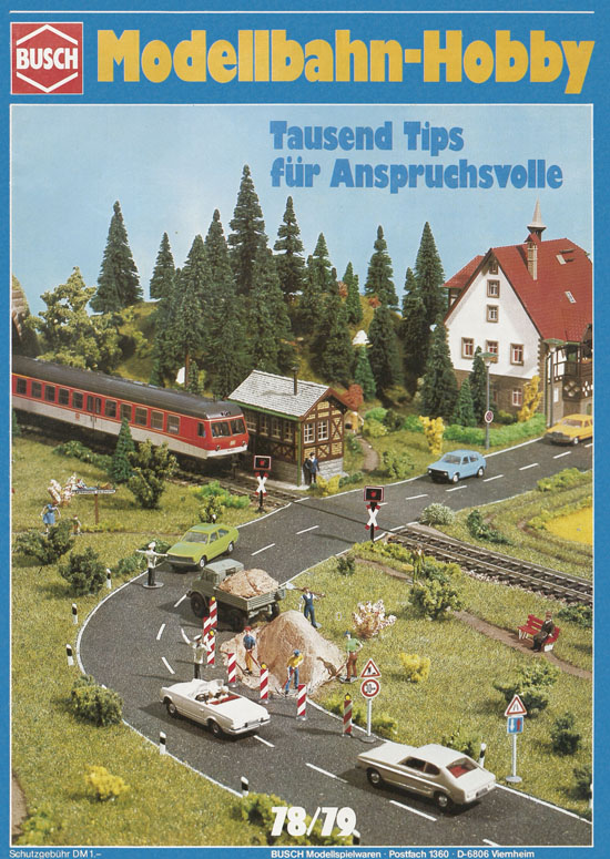 Busch Modellbahn-Hobby Katalog 1978-1979