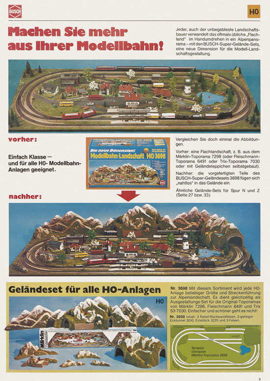 Busch Modellbahn-Hobby Katalog 1978-1979