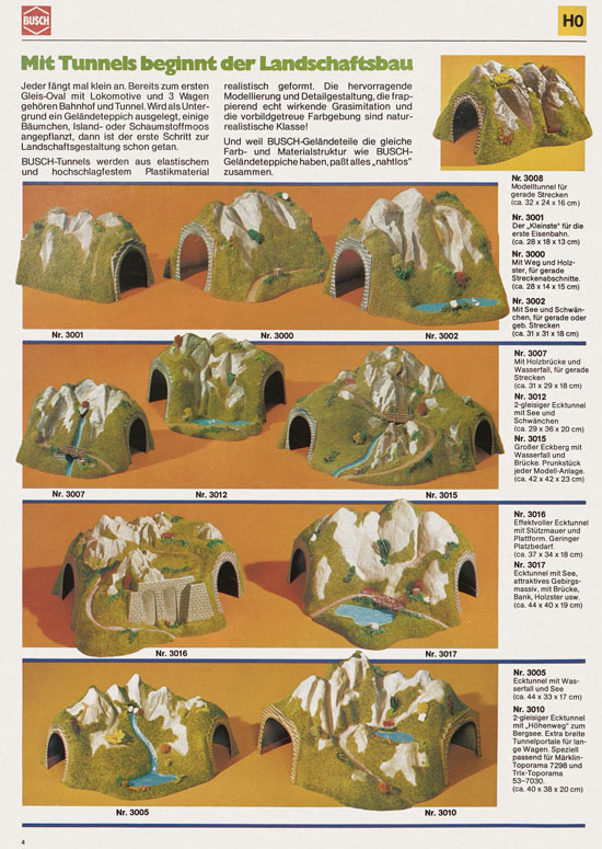 Busch Modellbahn-Hobby Katalog 1978-1979