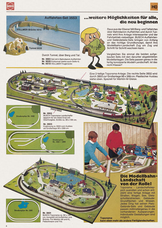 Busch Modellbahn-Hobby Katalog 1978-1979