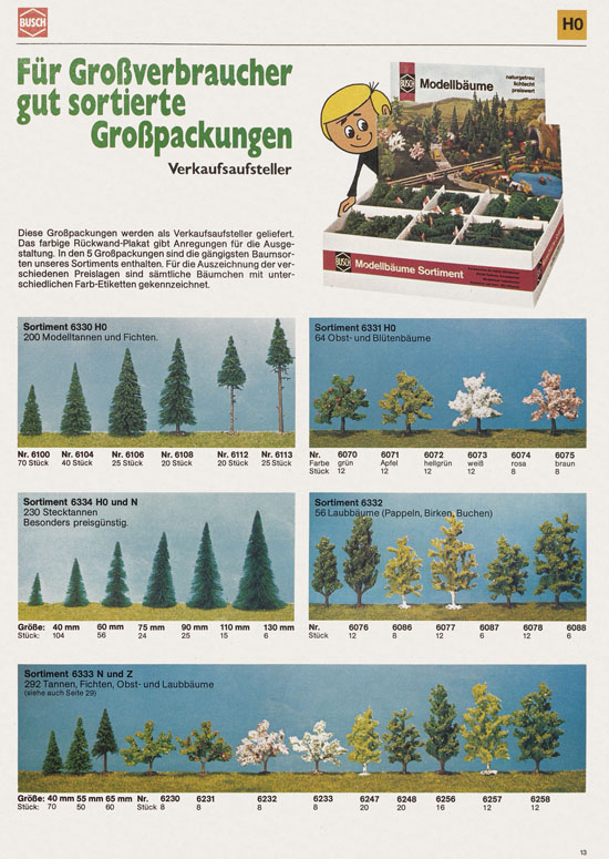 Busch Modellbahn-Hobby Katalog 1978-1979