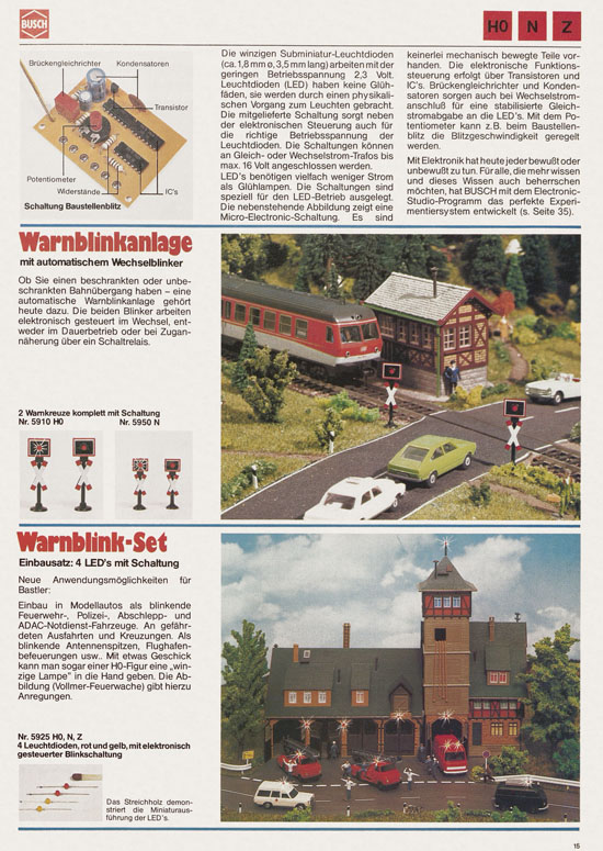 Busch Modellbahn-Hobby Katalog 1978-1979