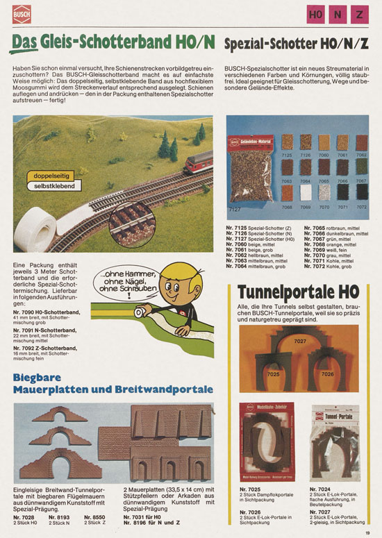 Busch Modellbahn-Hobby Katalog 1978-1979