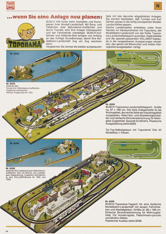 Busch Modellbahn-Hobby Katalog 1978-1979