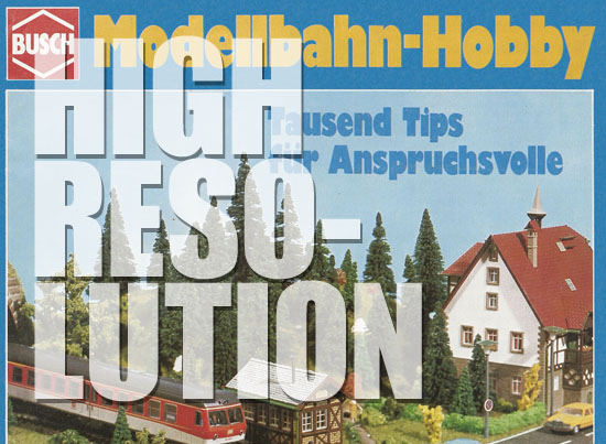 Busch Modellbahn-Hobby Katalog 1978-1979