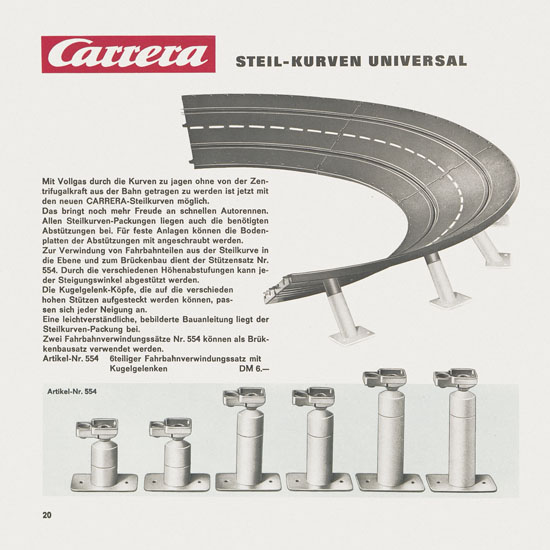 Carrera Katalog 1967-1968