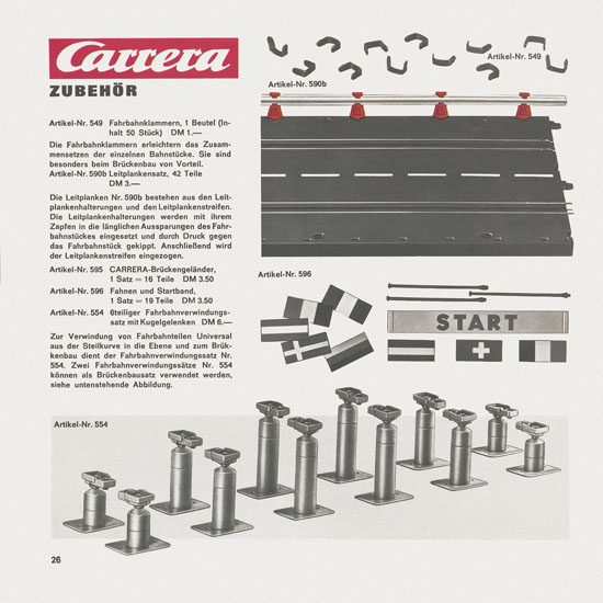 Carrera Katalog 1967-1968