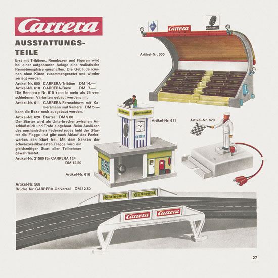 Carrera Katalog 1967-1968