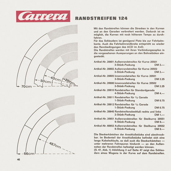 Carrera Katalog 1967-1968