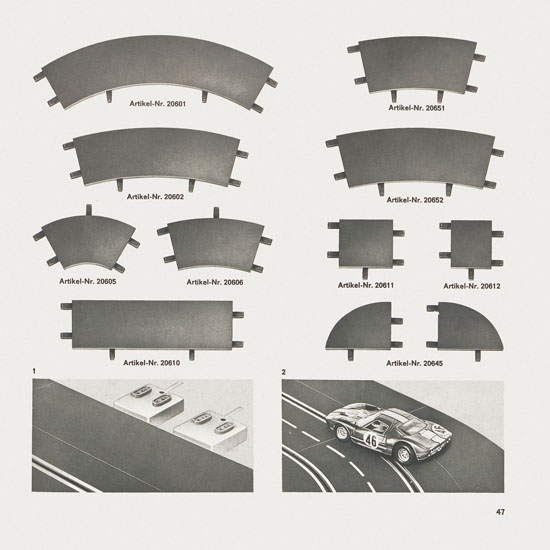 Carrera Katalog 1967-1968