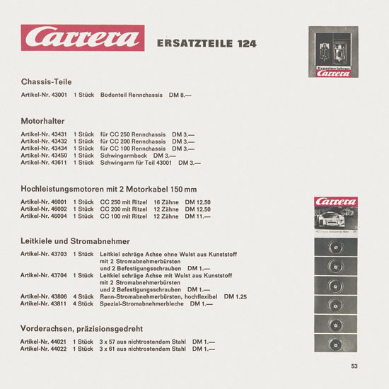 Carrera Katalog 1967-1968