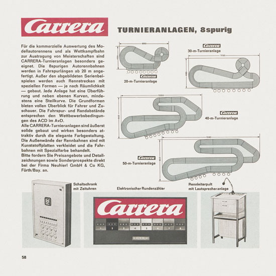 Carrera Katalog 1967-1968