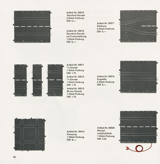 Carrera Katalog 1968-1969