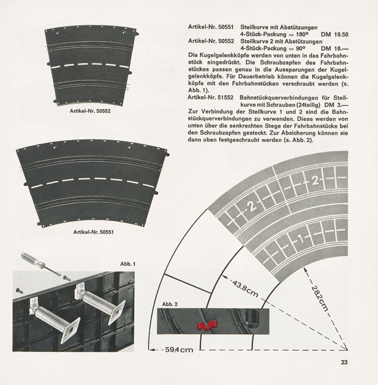 Carrera Katalog 1968-1969