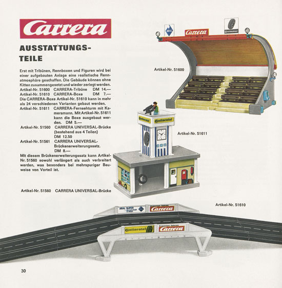 Carrera Katalog 1968-1969