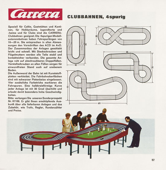 Carrera Katalog 1968-1969