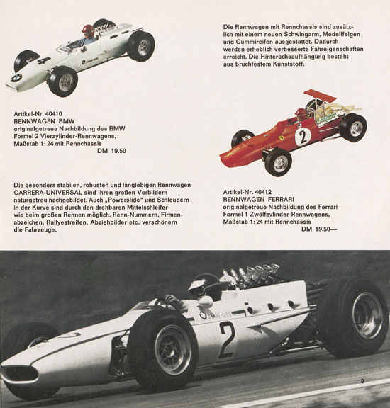 Carrera Katalog 1969-1970