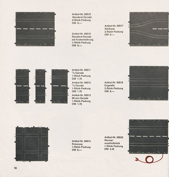 Carrera Katalog 1969-1970