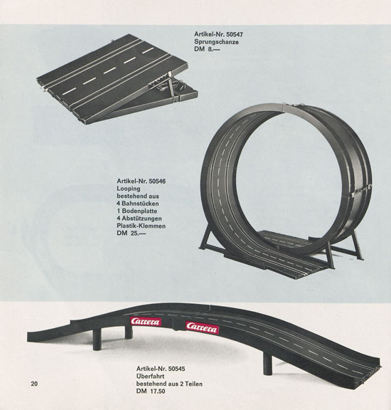 Carrera Katalog 1969-1970