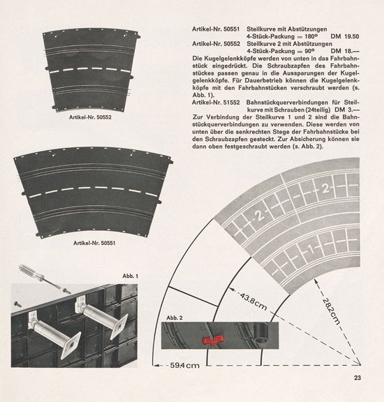 Carrera Katalog 1969-1970