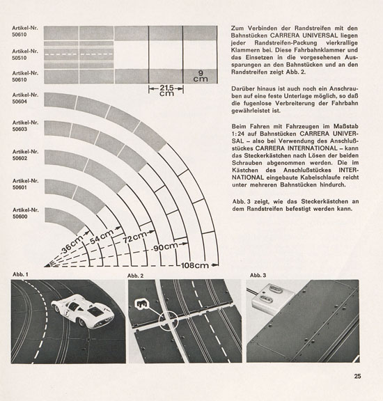 Carrera Katalog 1969-1970