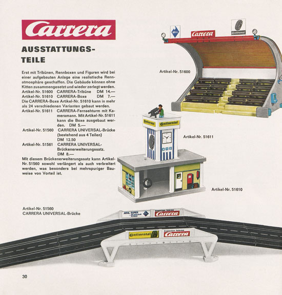 Carrera Katalog 1969-1970