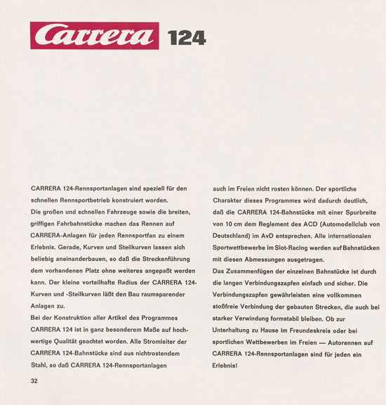 Carrera Katalog 1969-1970